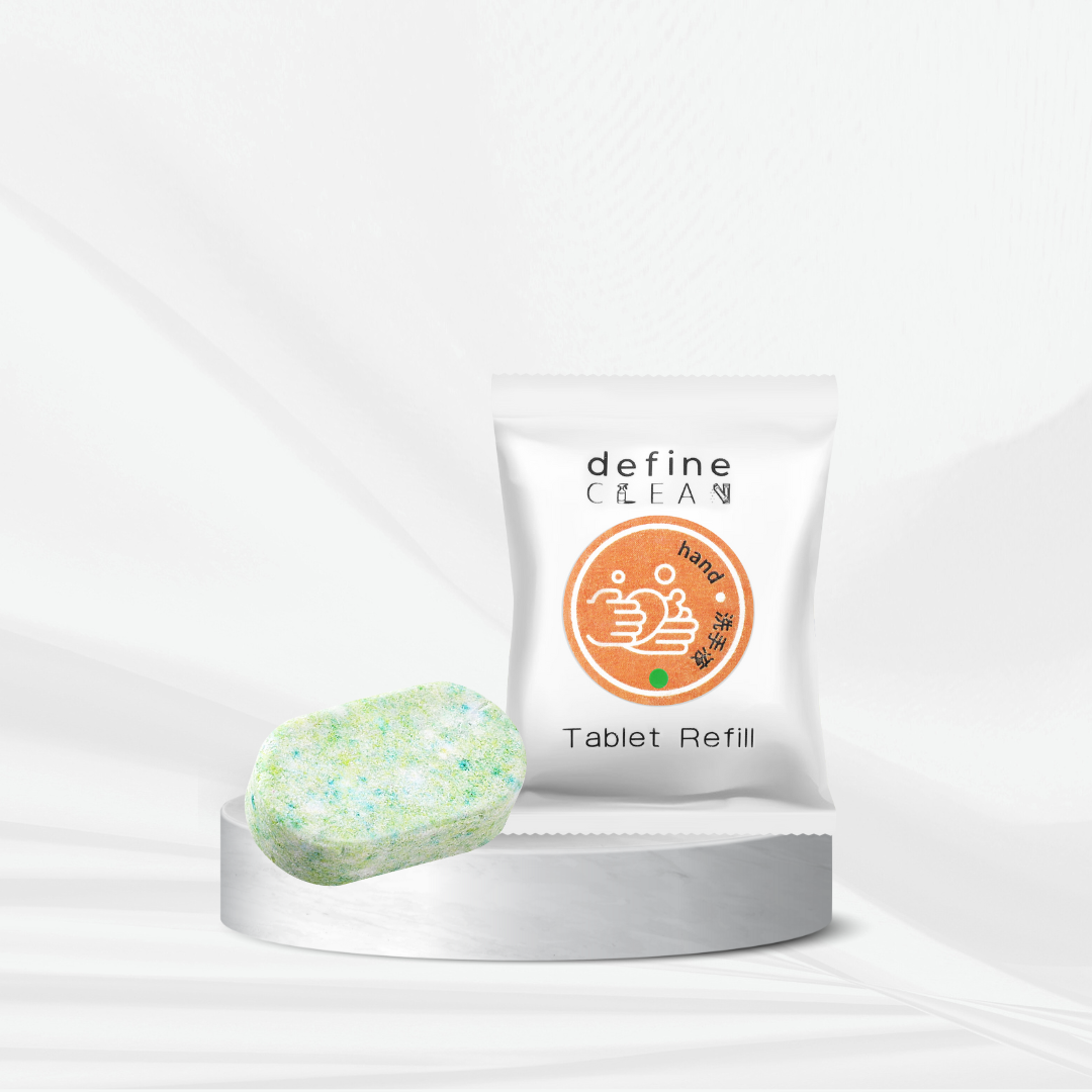define CLEAN Foaming Hand Soap Tablet