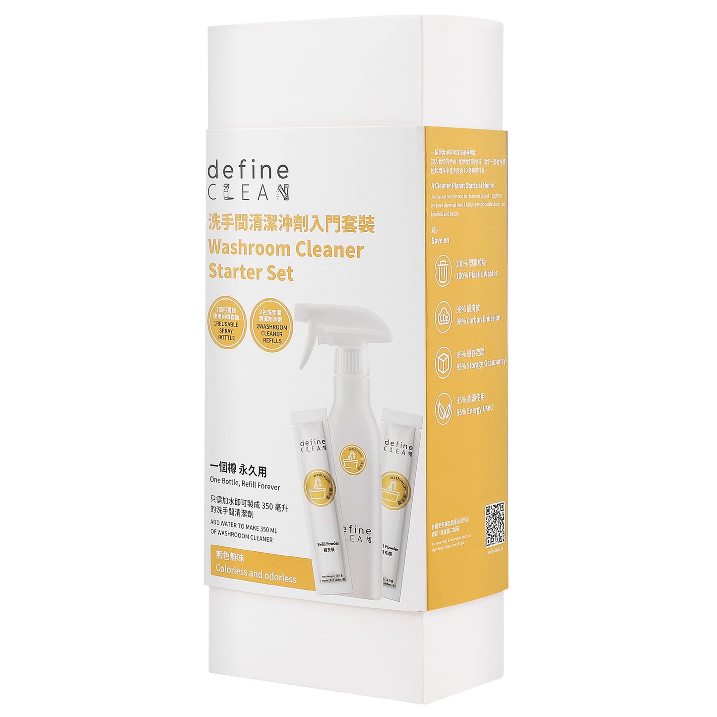 define CLEAN Washroom Cleaner Starter Set