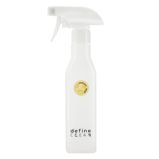 define CLEAN 可重複使用的永久噴霧瓶（洗手間）