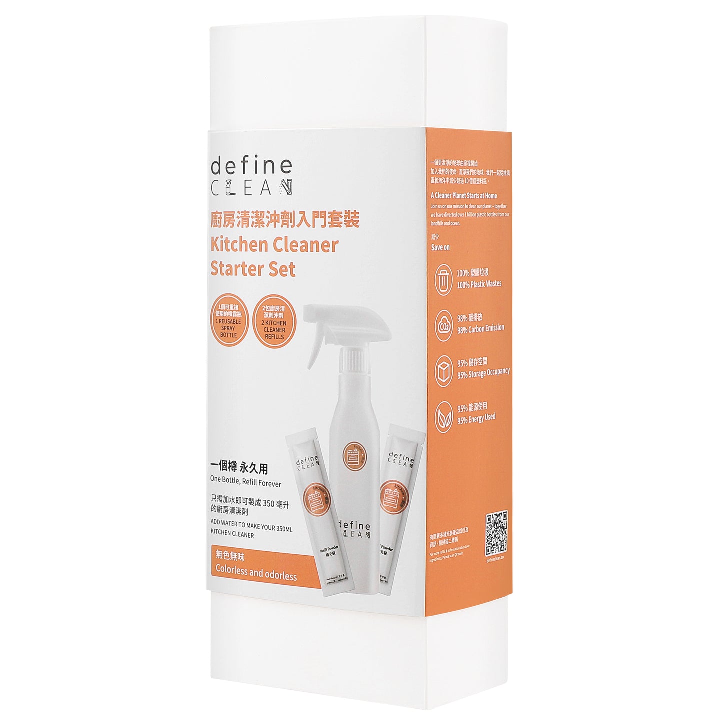 define CLEAN Kitchen Cleaner Starter Set